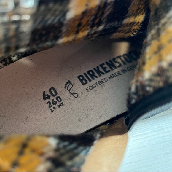 Birkenstock Women’s Melrose Black Suede Leather Ankle Boots Size 9 EU 40 - Picture 7 of 7